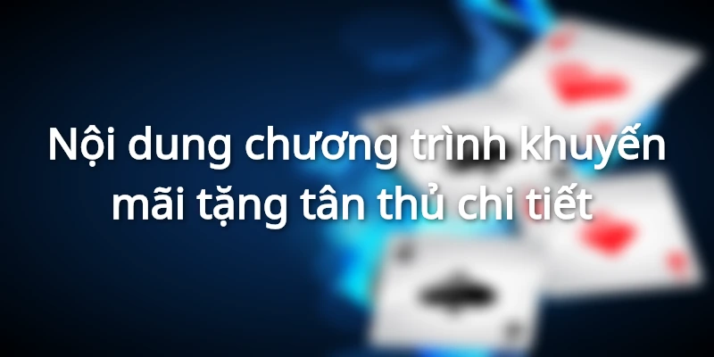 Nội dung chương trình khuyến mãi tặng tân thủ