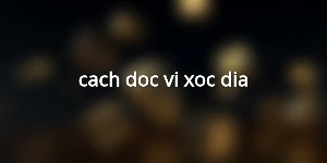 cach-doc-vi-xoc-dia